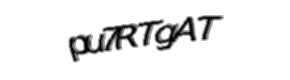 Security check image, please type the characters shown